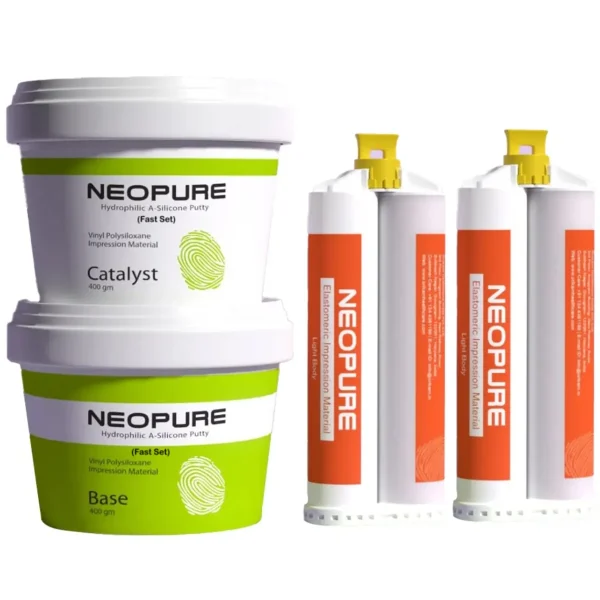 Neoendo Neopure Hydrophilic A-Silicon Putty + Light Body Kit