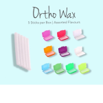 DENTAL Ortho Wax – Box of 5 Sticks