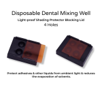 Disposable Dental Mixing Well With Light Cure Lid