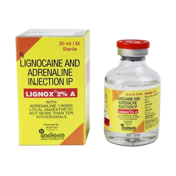 Lignox Lignocaine 2% (Pack Of 10)