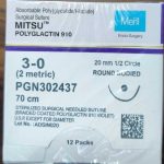 Meril Mitsu #3-0 Polyglactin 910 Suture PGN30 2437