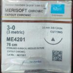 Meril Merisoft Chromic #3-0 Catgut Suture ME4201