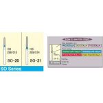 Mani Diamond Airotor Burs - Straight Ogival End / SO Series