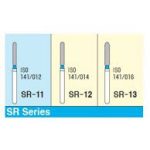 Mani Diamond Airotor Burs - Straight Round End / SR Series