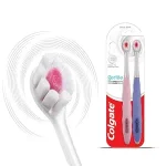 Colgate Gentle UltraFoam Ultra Soft Bristles Manual Toothbrush Set of 2 - Image 2