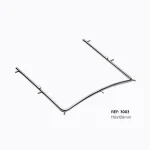 Mcare Rubberdam Metal U Frame