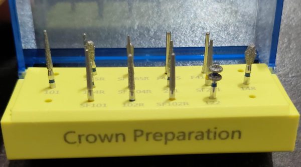 Crown Preparation Bur Kit