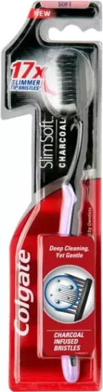 Colgate Slim Soft Charcoal Toothbrush