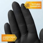 S2R Nitrile Gloves Black - Image 2