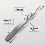 Straight B.P Handle Flat No.3 - Image 3