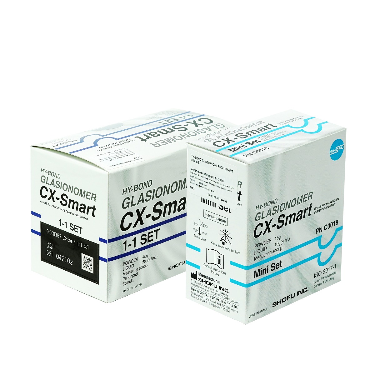 asg_1 Shofu Hy-Bond Glasionomer CX-Smart Luting Cement Set - Image 1