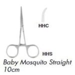 Baby Mosquito Forceps Curved 10cm
