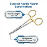 Needle Holder Tc (13Cm) - Image 3