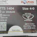 PTFE Sutures PTTS 1404  Monofilament PTFE 4-0